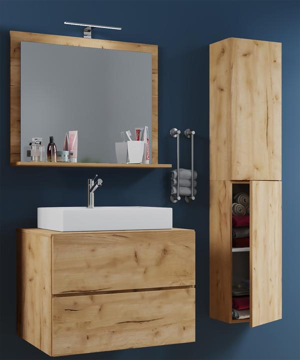 Actual product image VCM 4-piece wash place washbasin Lendas drawer