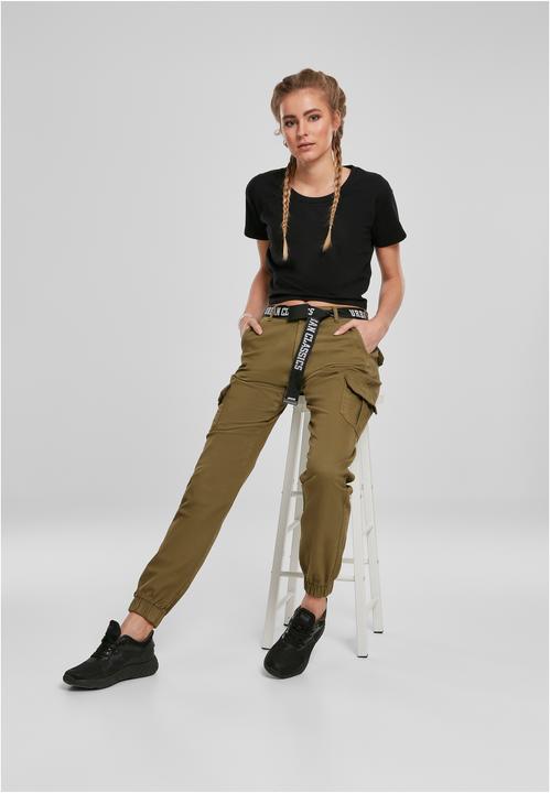 Actual product image Urban Classics Ladies High Waist Cargo Pants (26)