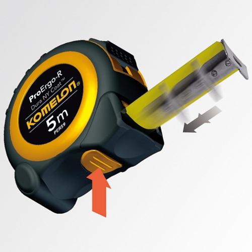 Produktbild Komelon Roulette PRO ERGO-R 10 mx 25 mm (M)