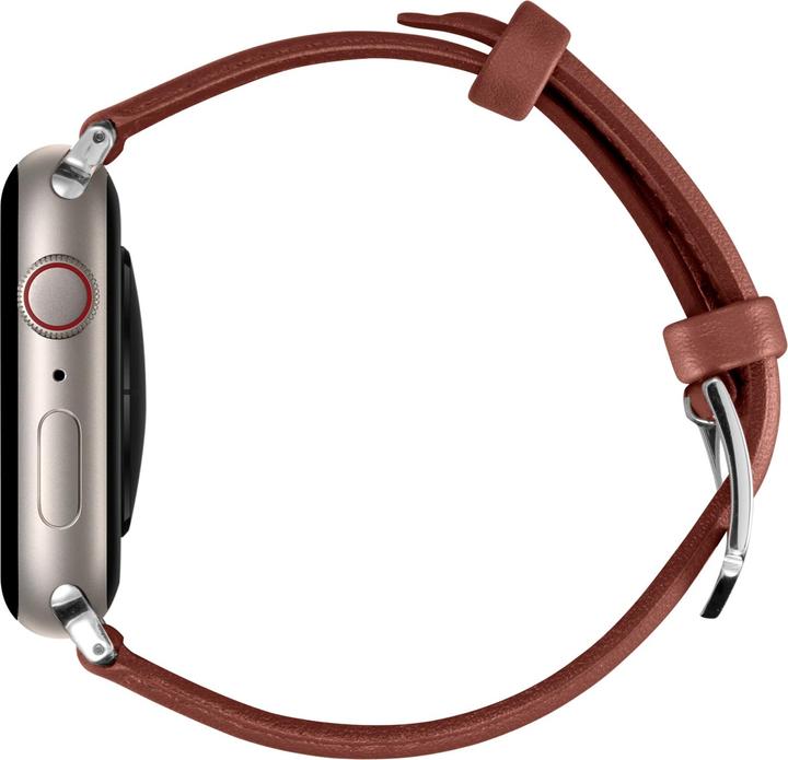 Actual product image Spigen Kajuk Apple Watch Leather Strap 4/5/6/7/8 / SE 40/41 mm brown (38 mm, 40 mm, 41 mm, Genuine Leather)
