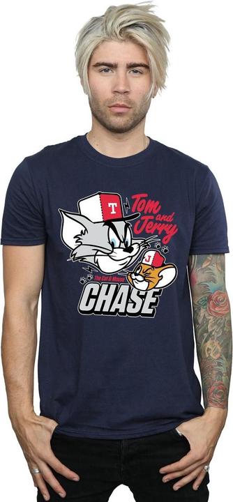 Immagine prodotto Tom & Jerry Cat & Mouse Chase Maglietta Uomo (M)