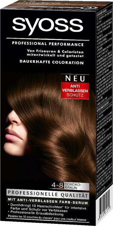 Actual product image Syoss Colour 4-8 (Chocolate)