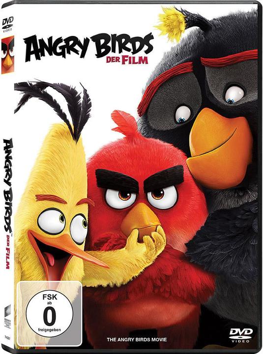 Angry Birds - Der Film (DVD, 2016, Deutsch, Türkisch, Polnisch, Isländisch, Portugiesisch, Englisch)