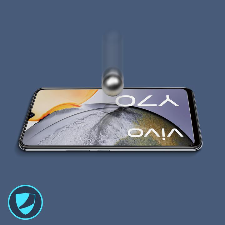 Produktbild Avizar Kristallklare Folie, Glas-Displayschutz (1 Stück, Vivo Y70)