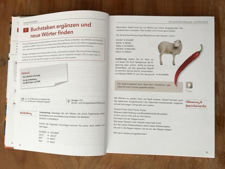 Produktbild Das grosse Beschäftigungsbuch für Menschen mit Demenz (Deutsch, Linus Paul, 2016)