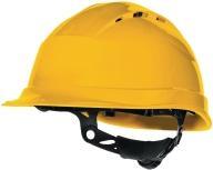 Immagine prodotto Deltaplus Elmetto di sicurezza Quartz Up IV Delta Plus, gamma di regolazione 53-63 cm, giallo (53 - 63 cm)