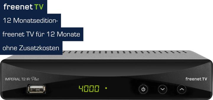 Actual product image Imperial T2 IR plus incl. 12 months freenet TV (DVB-T2)