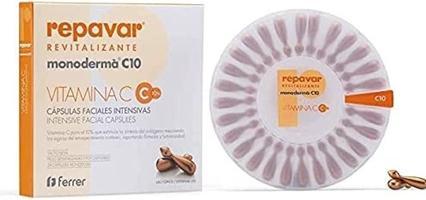 Image du produit Repavar Revitalize Monoderma Intensive Revitalising Capsules - Traitement anti-âge intensif avec 10% de