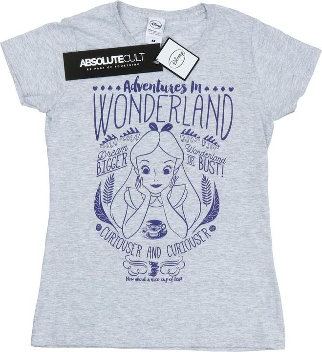 Immagine prodotto Alice In Wonderland Adventures Maglietta Donna (XS)