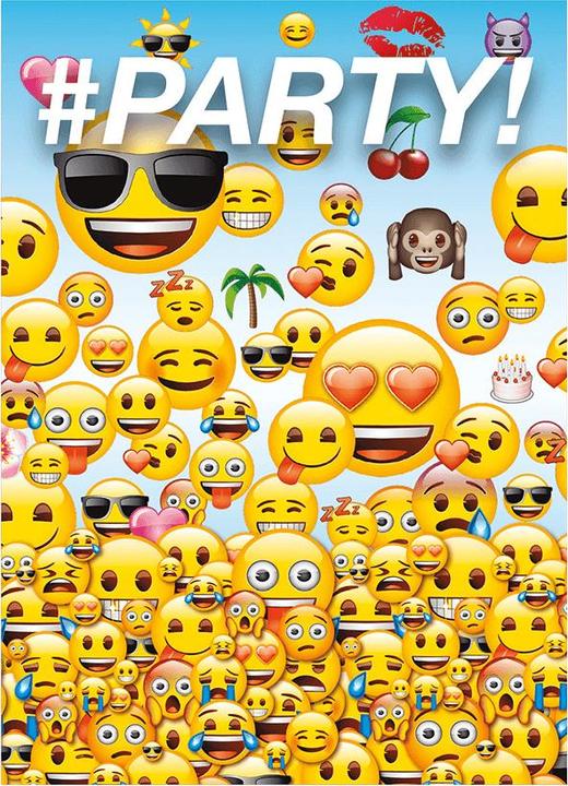 Actual product image Emoji Icons Invitations (Pack of 16) (16 pcs.)