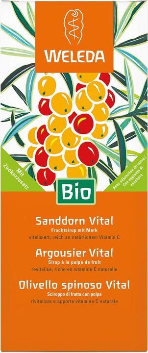 Actual product image Weleda Organic Sea Buckthorn Vital Syrup