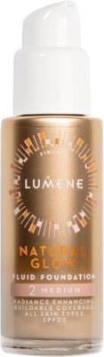 Actual product image Lumene LUMENE Natural Glow Fluid Foundation rozświetlający podkład do twarzy 2 Medium 30ml