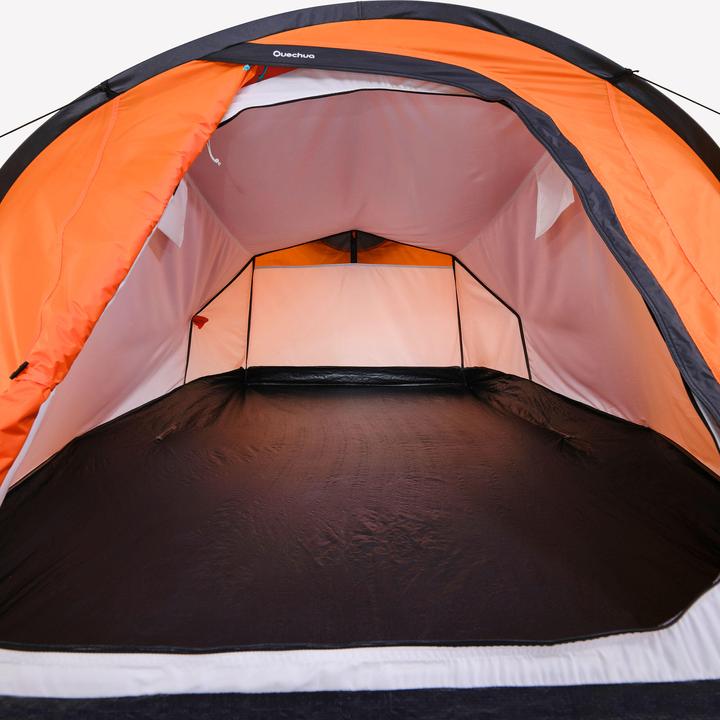 Actual product image Quechua Faltzelt - 2 Seconds für 2 Personen Limited Edition 20 Jahre braun (Pitching tent, 2.90 kg, 2 persons)