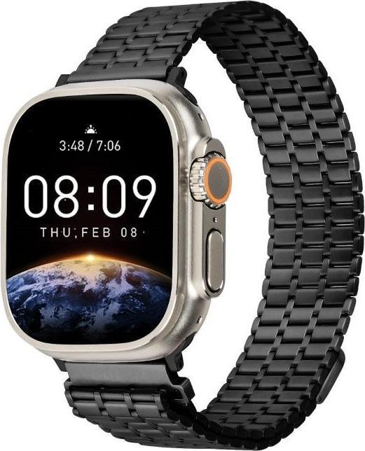 Produktbild MU Classic Stainless Steel Series Edelstahl Armband (38 mm, 40 mm, 41 mm, Edelstahl, Apple Watch Series 3, Apple Watch Series 1, Apple Watch Series 2, Apple Watch Series 5, Apple Watch Series 6, Apple Watch Series 7, Apple Watch Series 8, Apple Watch Series 9, Apple Watch SE, Apple Watch Series 4)
