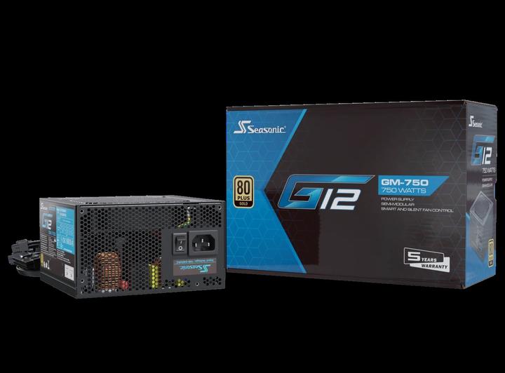 Image du produit Seasonic G12 GM-750 NEW 750W ATX3.0 (750 W)