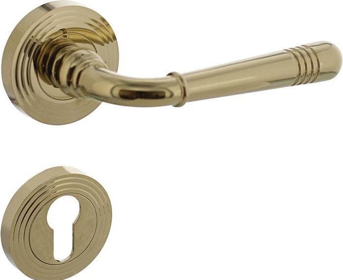 Image du produit Intersteel Garniture de rosace Emily PZ laquée laiton (Garniture de porte)