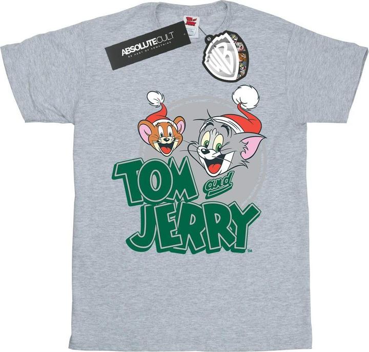 Tom & Jerry Christmas Greetings TShirt (M)