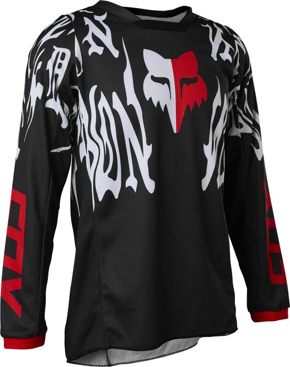 Produktbild Fox JERSEY 22 YTH 180 PERIL BLK/RD YXL (XL)