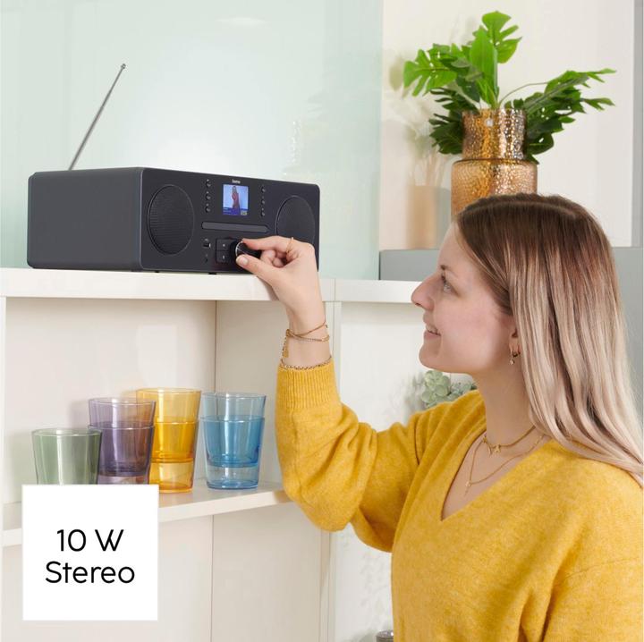 Image du produit Hama DIR1570CBT (FM, DAB+ DAB, DAB, Bluetooth, WiFi)