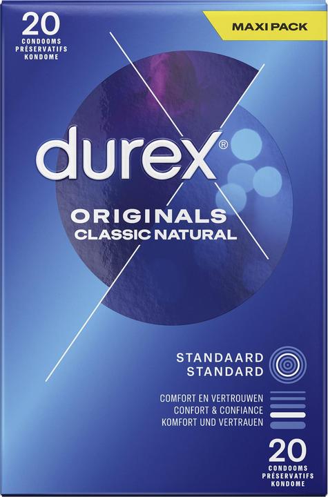 Immagine prodotto Durex Classico naturale (20 pz.)
