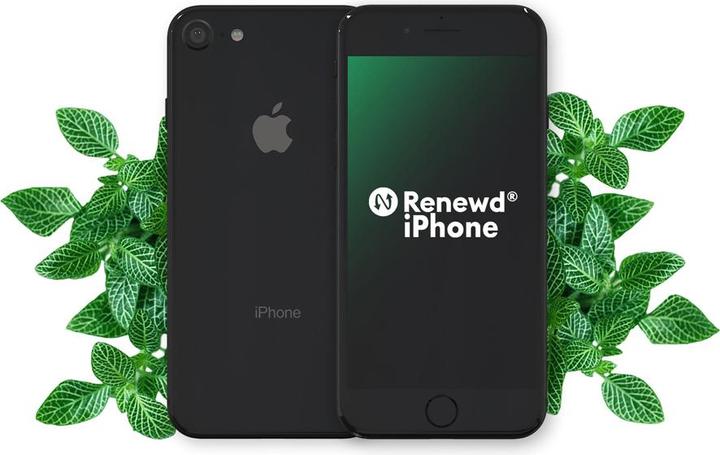 Actual product image Renewd iPhone 8 (64 GB, Space grey, 4.70", 12 Mpx, Single SIM, A / Like new)