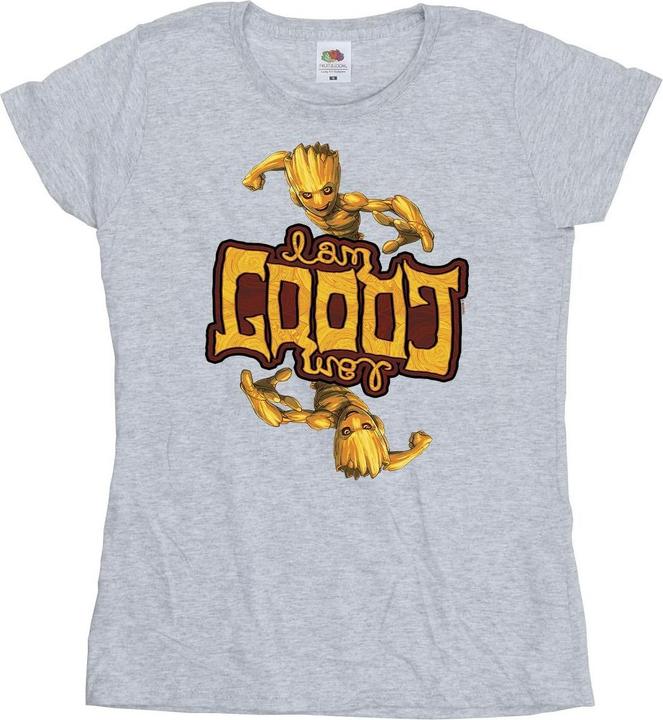 Guardians Of The Galaxy Groot Inverted Grain TShirt (XXL)
