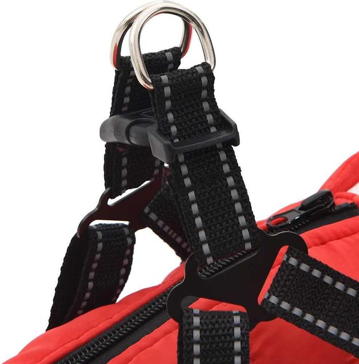 Immagine prodotto VidaXL Cappotto per cani con pettorina Impermeabile Riflettente (40, Cappotto per cani)