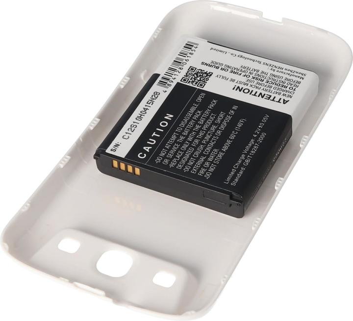 Produktbild Samsung Akku Galaxy S III, GT-I9300, Deckel marble-w