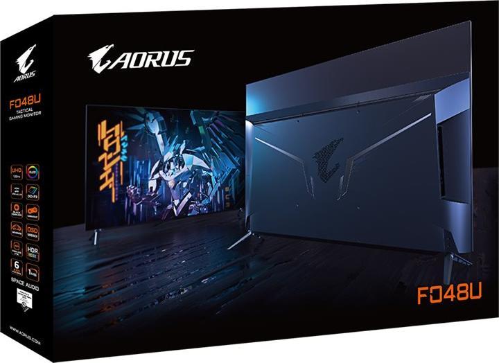 Produktbild Gigabyte Aorus FO48U (3840 x 2160 Pixel, 48")