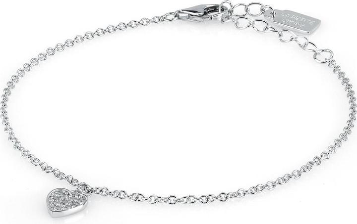 Actual product image La Petite Story Silver bracelet with a heart Silver LPS05AWV30 (16 cm, 925 silver)