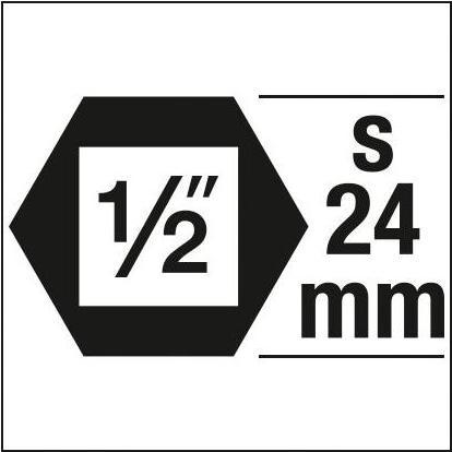 Immagine prodotto HAZET Punta di un cacciavite elettrico (24 mm)