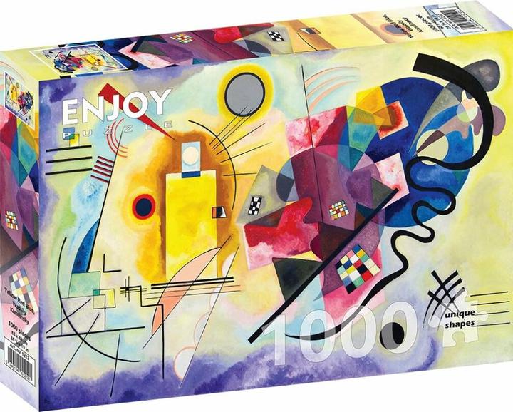 Immagine prodotto Enjoy Puzzle ENJOY-1212 - Wassily Kandinsky: Giallo Rosso Blu, puzzle, 1000 pezzi (1000 pezzi)