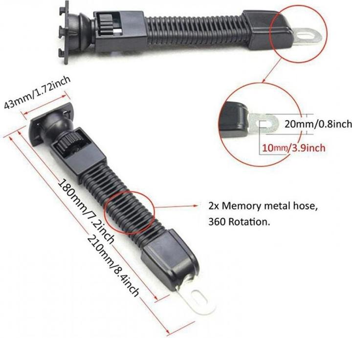 Actual product image G-Case Universal Bike Smartphone Motorcycle Mount (mobile phones up to 145x80mm)