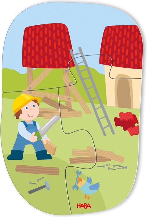 Actual product image Magni HABA 6 first building site puzzles (18 pieces)