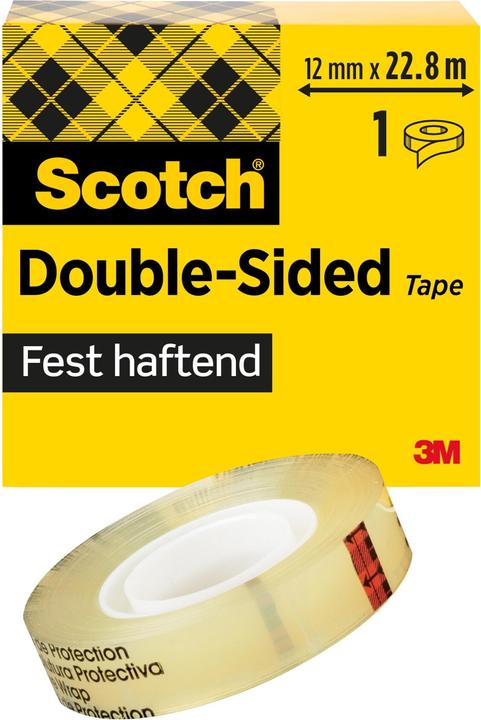 Produktbild Scotch Doppelseitiges Klebeband (12.12 mm)