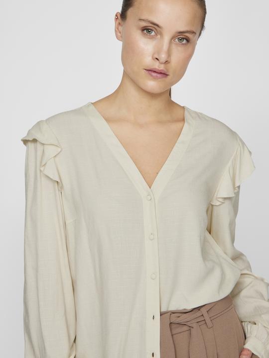 Actual product image Vila Long sleeve top with V-neck (38)