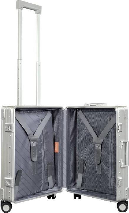 Actual product image Aleon 21" International Carry-On mit Front Flap, Platinum (40 l, Hand luggage (up to 50 litres))