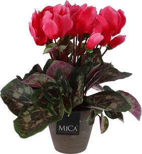 Image du produit Mica Fleur artificielle Cyclamen Cyclame Ø 30 H 30 cm rose (30 cm)
