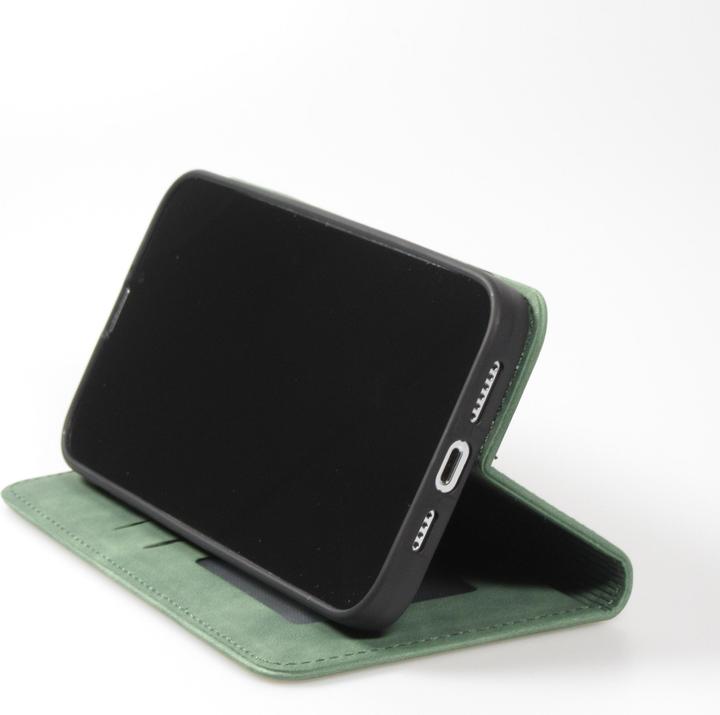 Immagine prodotto PhoneLook Custodia in pelle Flip Wallet Vintage con chiusura magnetica e porta carte di credito (Apple iPhone 16e)