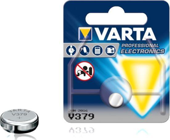 Actual product image Varta Watch V379 (1 pcs., SR63, 15 mAh)