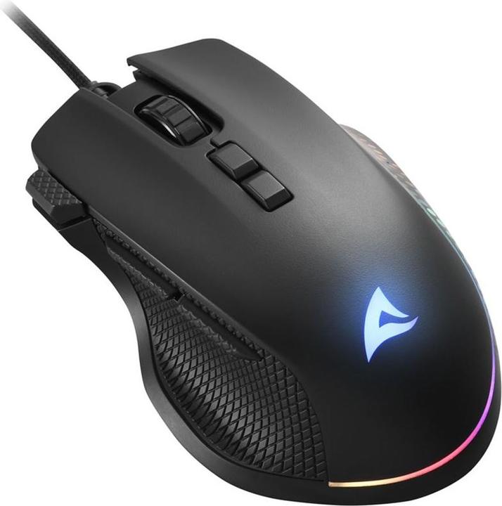 Actual product image Sharkoon SHARK Force 3 black OPT U (Cable)