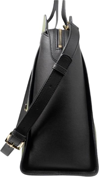 Image du produit Zoccolillo Sac à main en cuir vegan fait main IRIS vert XL
