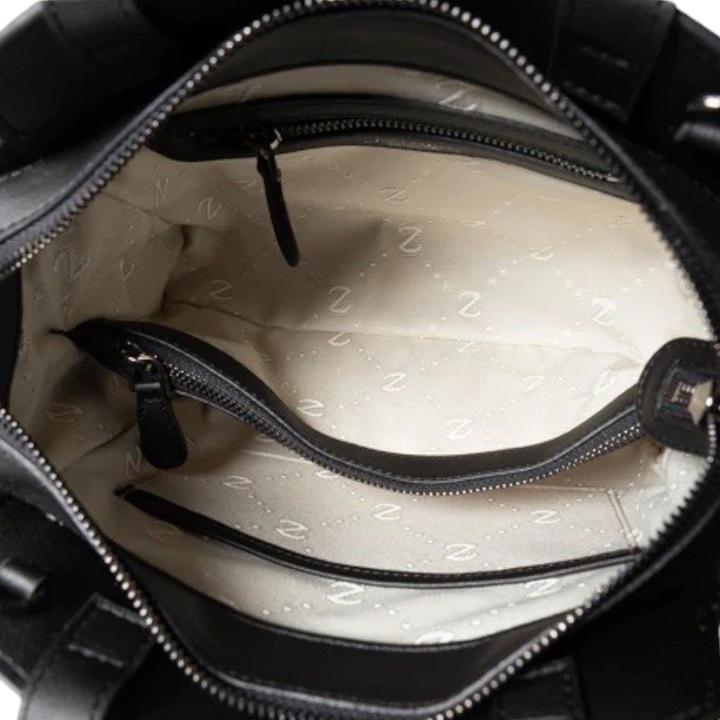 Image du produit Zoccolillo Sac à main en cuir vegan fait main IRIS vert XL