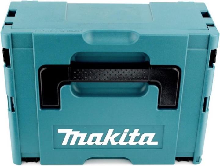 Actual product image Makita DSS 501 RG1J 18V 136 mm Li-ion cordless circular saw in Makpac + 1x 6.0 Ah battery + charger