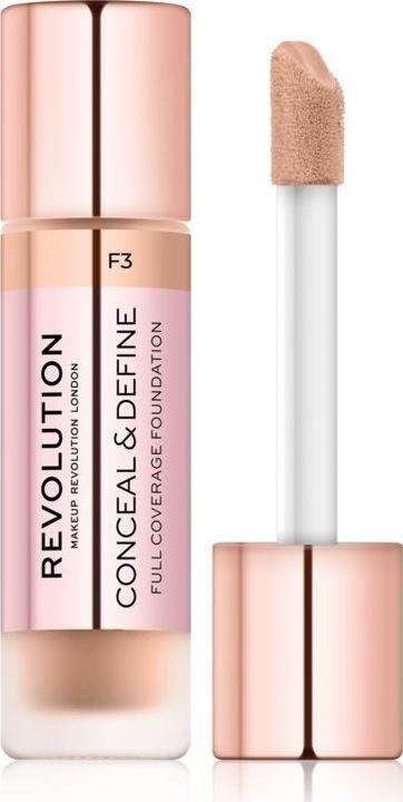 Produktbild Makeup Revolution Conceal and Define Foundation F3 23ml (F3)