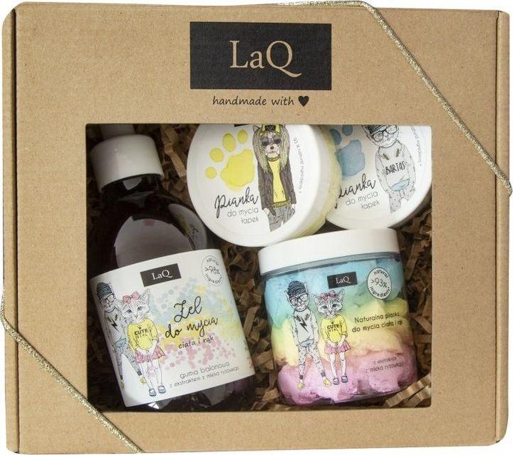 Produktbild LaQ Set Bubble Gum Soap + 3 body foam + 2x hand foam