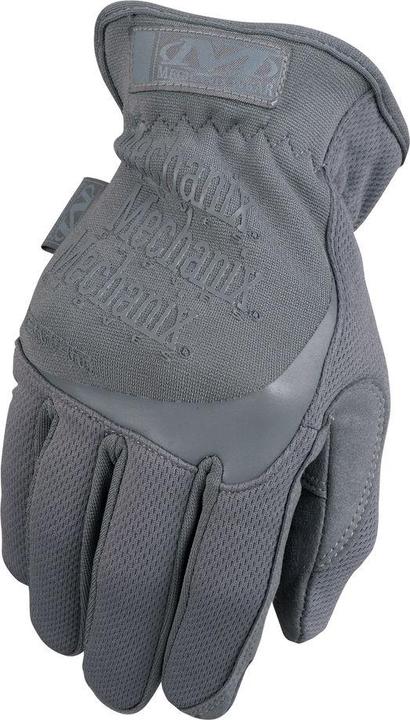 Actual product image Mechanix Wear Gloves MECHANIX FAST FIT Wolf Gray, gray size 11 / XL. Wrinkled cuff, faux leather, TrekDry® (11)