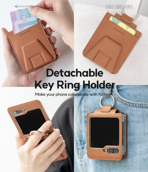 Immagine prodotto Goospery Copertina della serie Easy Standing Diary (Samsung Galaxy Z Flip6)