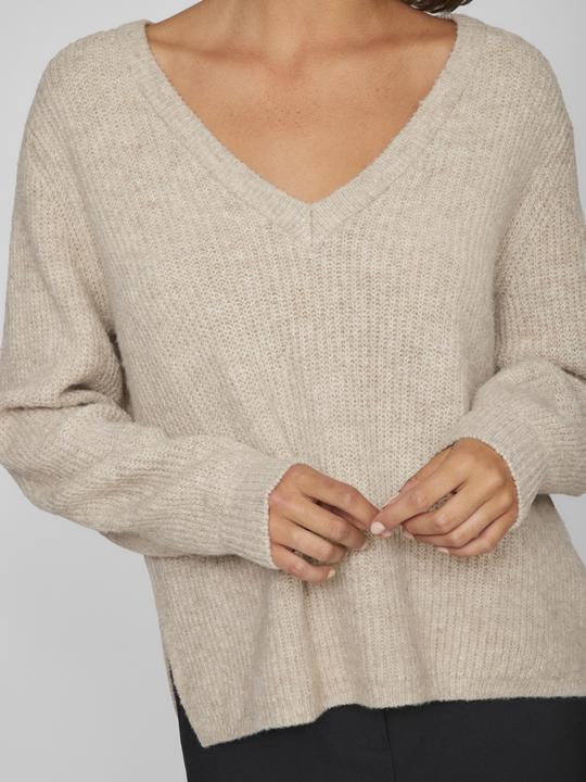 Actual product image Vila V-neck knit jumper (M)