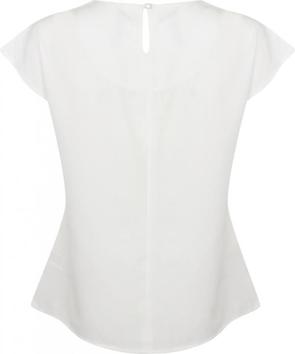 Produktbild Henbury Bluse mit Plissee-Kragen, Damen (L)